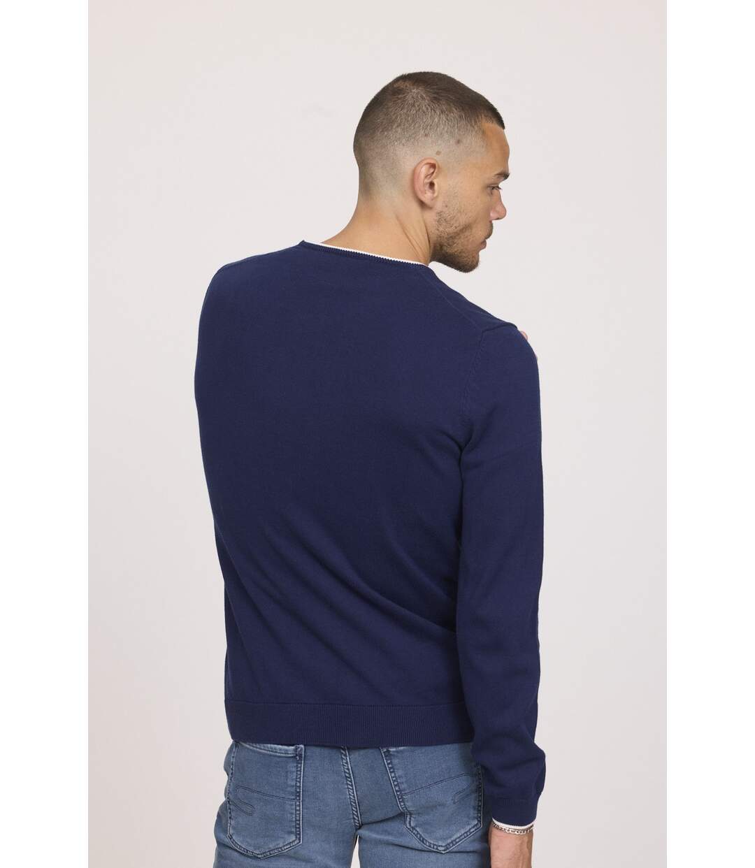 Pull COLIRO Kaki vert-5