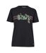 T-shirt Motif/style Léopard Femme Noir Biba-1