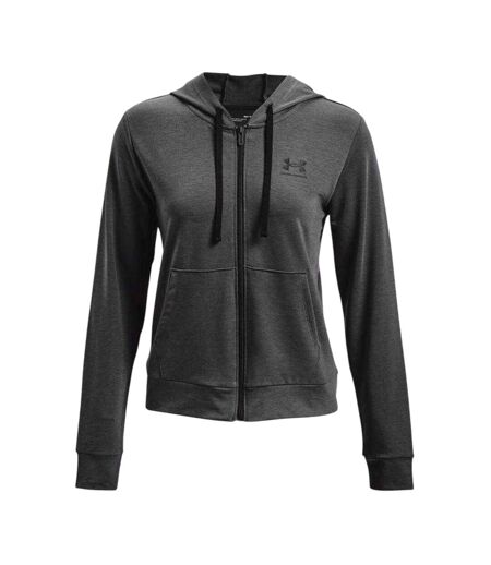 Veste À Capuche Rival Terry Femme Gris Under Armour