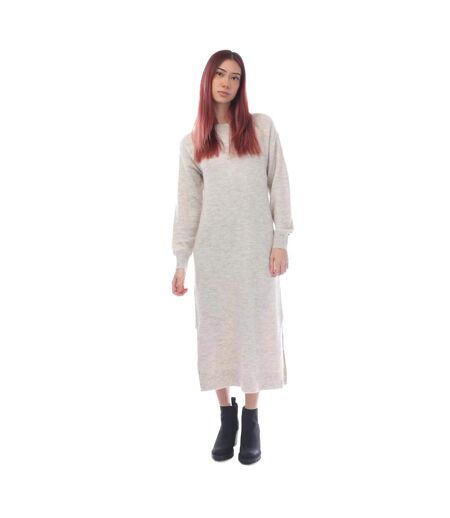 Womens/ladies lefile midi dress natural Vero Moda