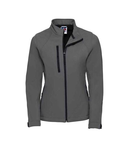 Veste softshell femme gris Russell