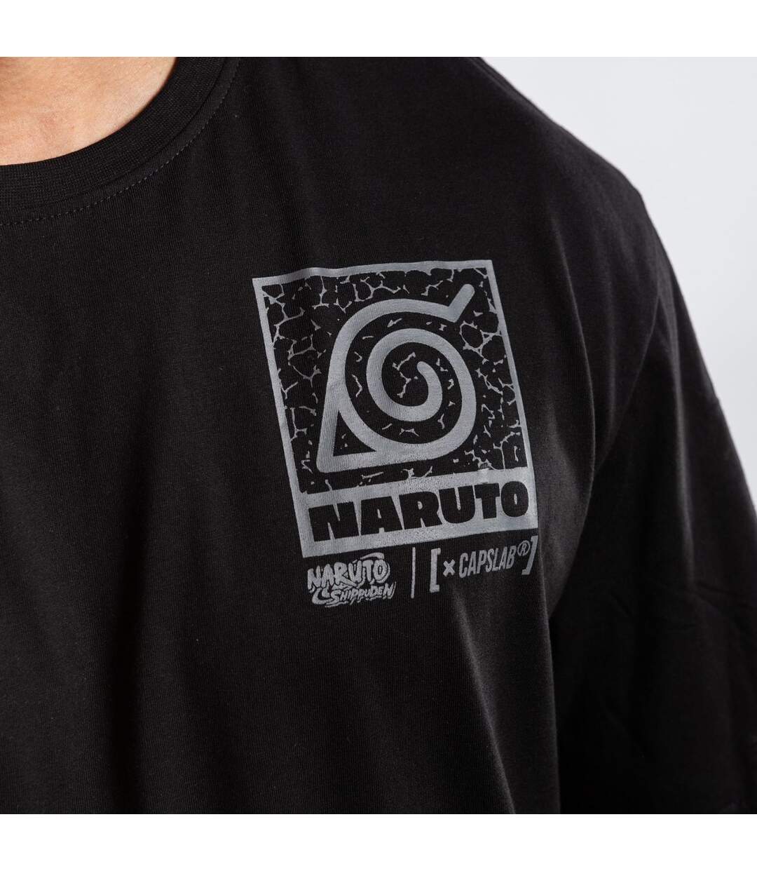 T-shirt homme relax fit avec print Naruto Shippuden Naruto Capslab-5