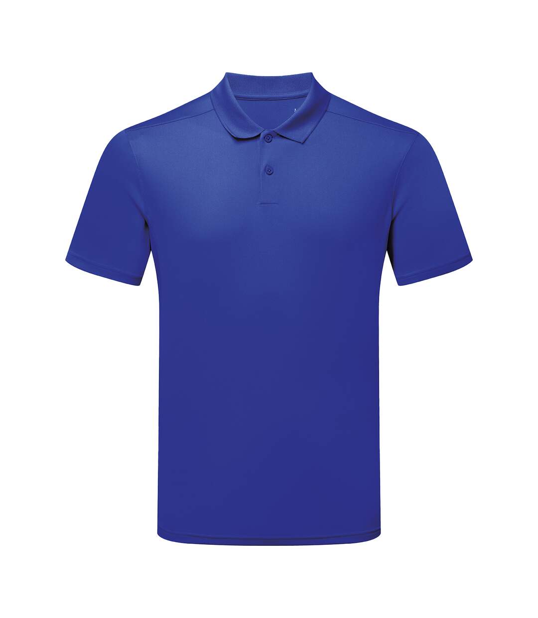 Mens Ion-charge Panelled Polo Shirt Royal Blue TriDri-1