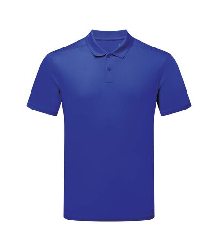 Mens Ion-charge Panelled Polo Shirt Royal Blue TriDri