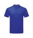 Mens Ion-charge Panelled Polo Shirt Royal Blue TriDri-1