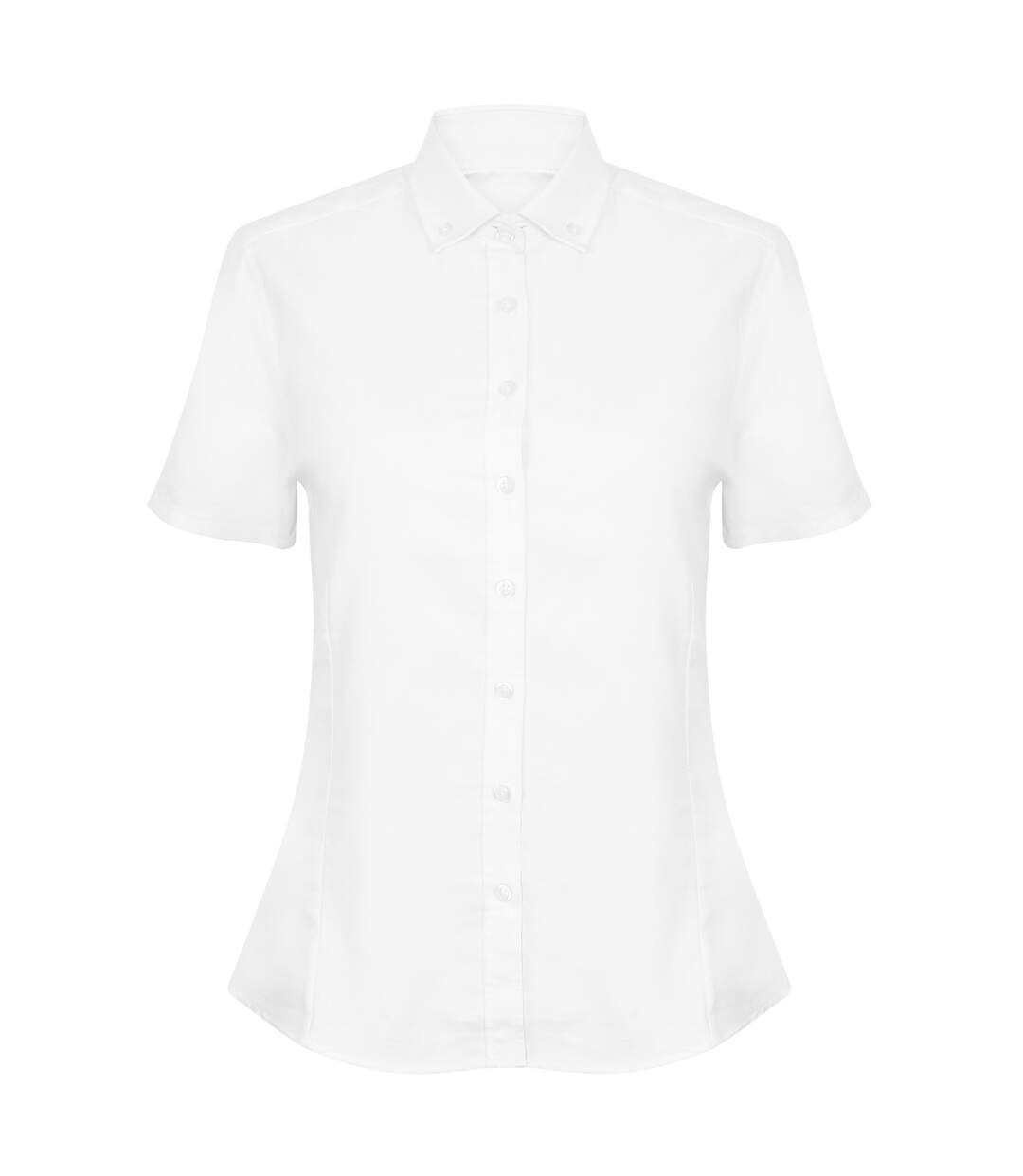 Modern chemise à manches courtes femme blanc Henbury-1