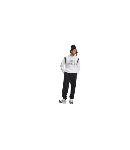 Mens Rival Fleece Joggers Black White Under Armour