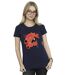 Disney - T-shirt BIG HERO BAYMAX SUITE POSE - Femme (Bleu marine) - UTBI13141-2