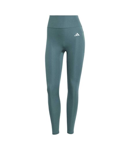 Womens/ladies Optime Power 7/8 Leggings Teal Adidas