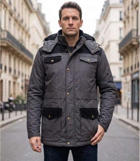 WINCHESTER JANGO1 — Parka bi-matière kaki : robustesse et traitement déperlant