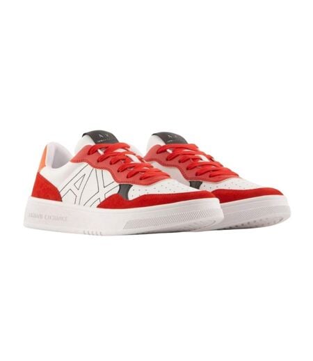 Baskets Homme Blanc Rouge Armani Exchange