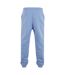 Bas De Jogging Molletonné Pour Hommes Bleu Poudré Build Your Brand-3