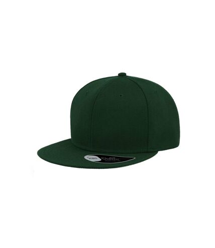 Atlantis Snap Back Flat Visor 6 Panel Cap (Green) - UTAB213