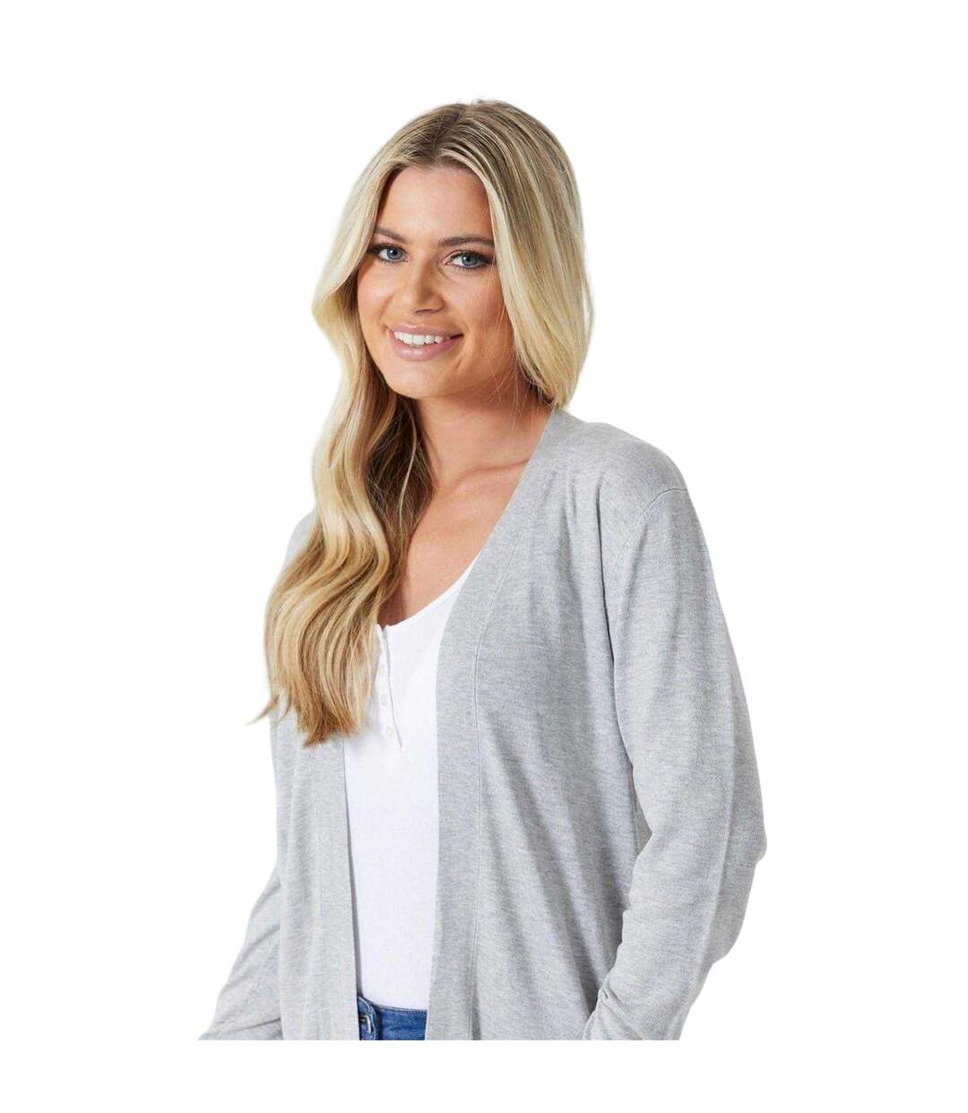 Cardigan Femme Gris Be You-3