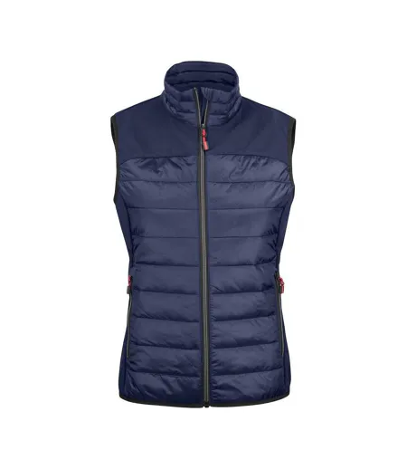 Veste Sans Manches Expedition Femme Bleu Marine Printer