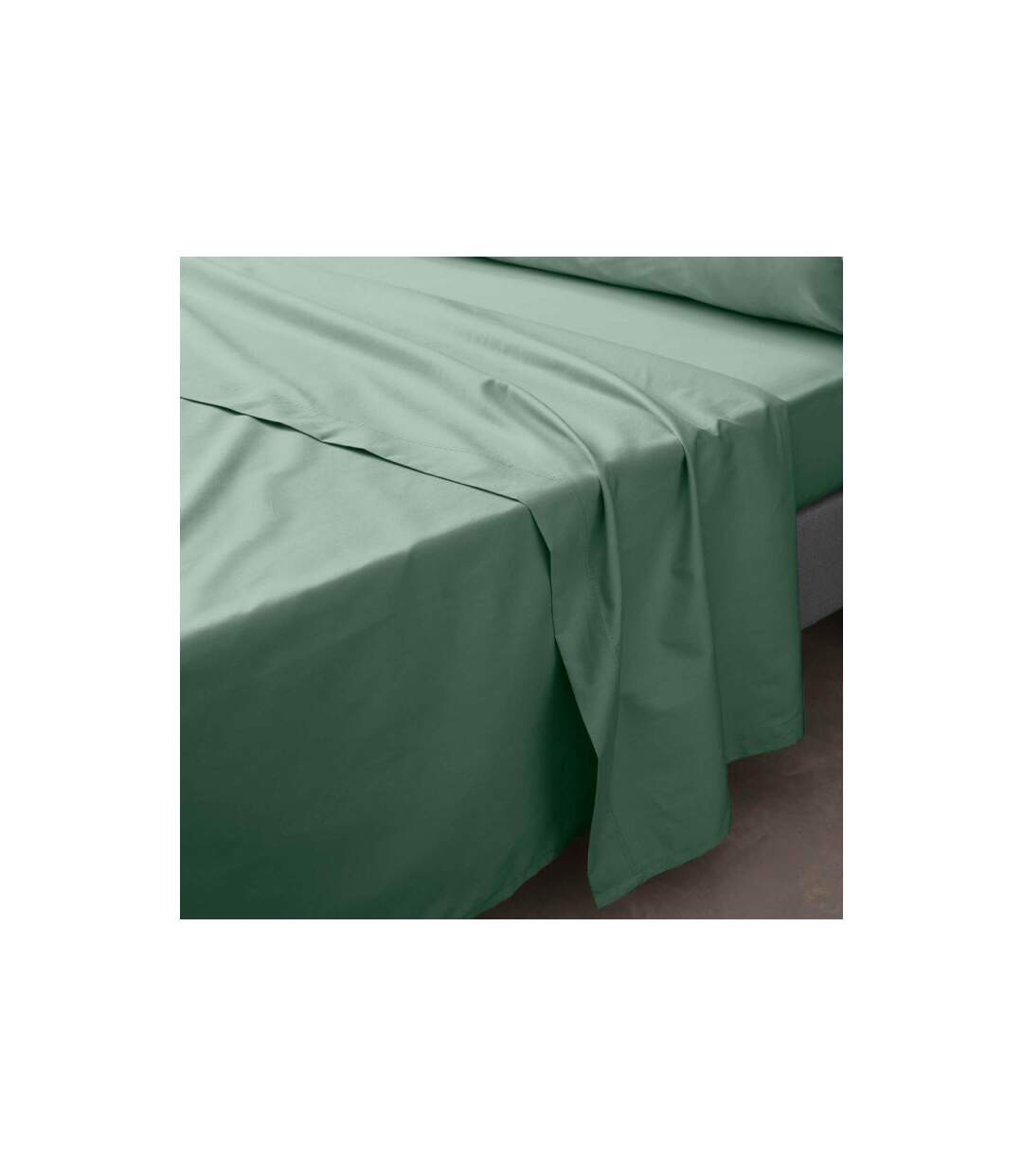 Drap Plat Percaline 180x290cm Tilleul-1