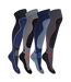 12 Pack Mens Ladies Knee High Wool Ski Socks 2.0 TOG Full Cushion Socks-2