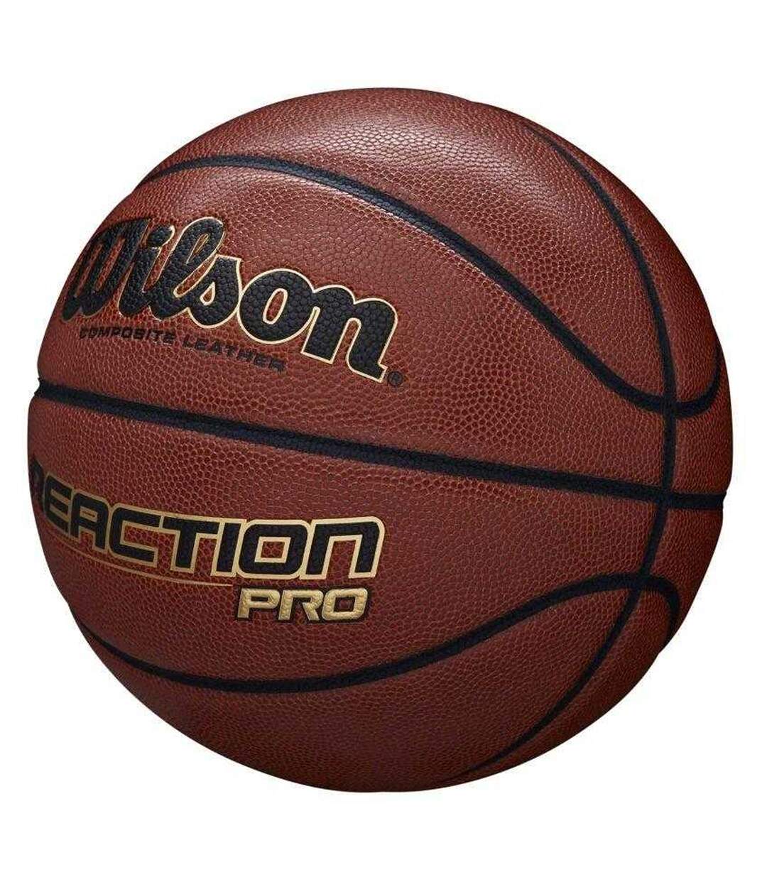 Ballon De Basket Reaction Pro Taille 6 Marron Wilson-2