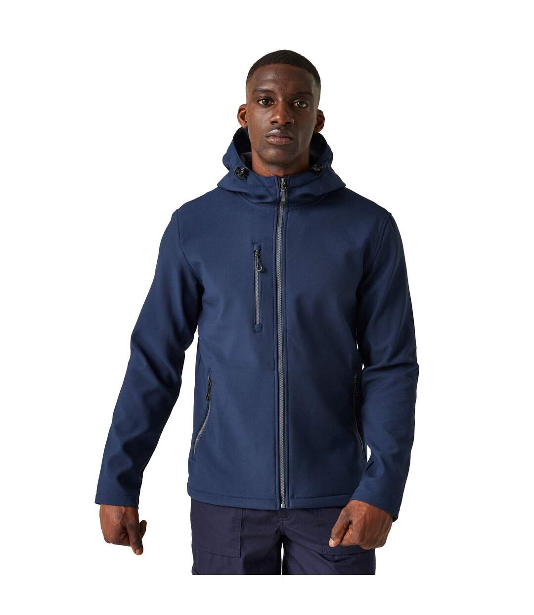 Veste Softshell Navigate Homme Bleu Marine Gris Phoque Regatta-3