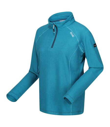 Great outdoors womens/ladies montes half zip fleece top moroccan blue Regatta