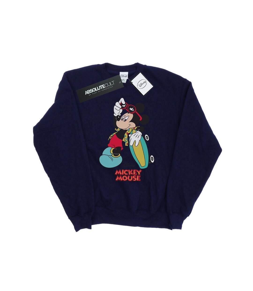 Disney Sweatshirt Mickey Mouse Skate Dude Femme/Femme (Bleu marine) - UTBI27856-1