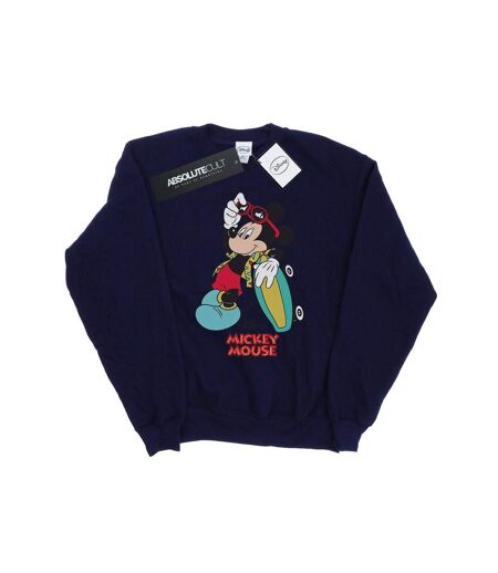 Disney Sweatshirt Mickey Mouse Skate Dude Femme/Femme (Bleu marine) - UTBI27856