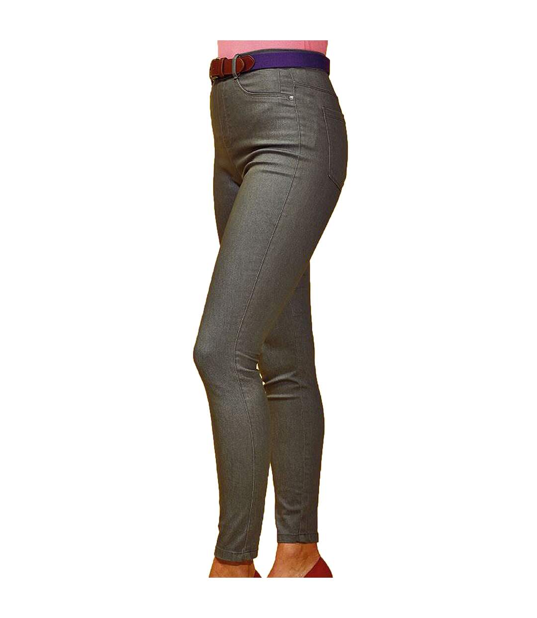 Jeggings femme marron / gris Asquith & Fox