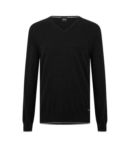 Mens Ettore Regular Top Black Boss