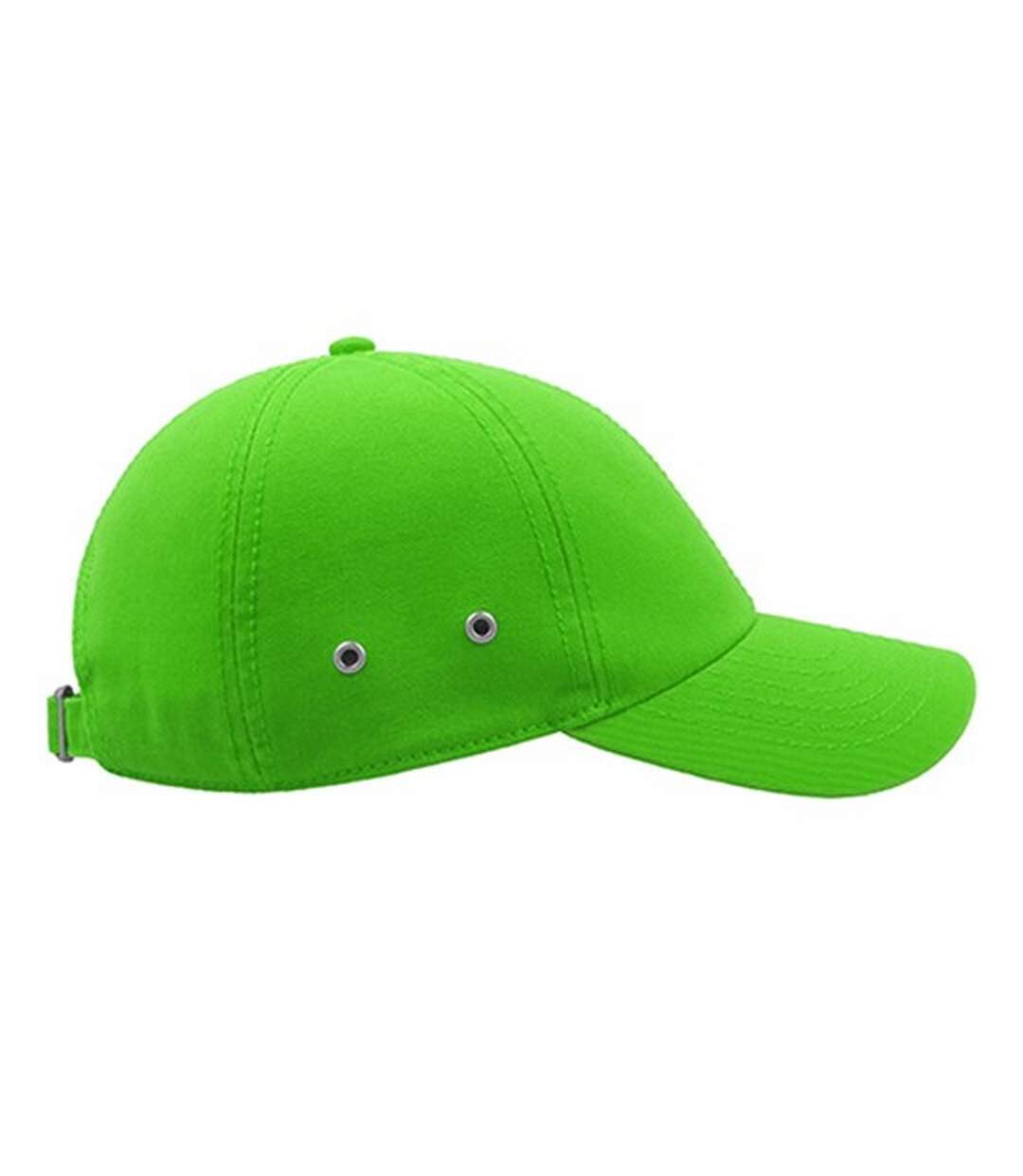 Casquette 6 panneaux action mixte vert Atlantis-3