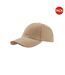 Lot de 2  casquettes en coton épais adulte marron clair / marron clair Atlantis-1