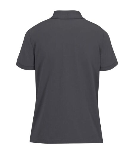 Chemisier My Polo Femme Gris Foncé Uni B&C