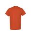 Gildan – Lot de 5 T-shirts manches courtes - Hommes (Orange chiné) - UTBC4807