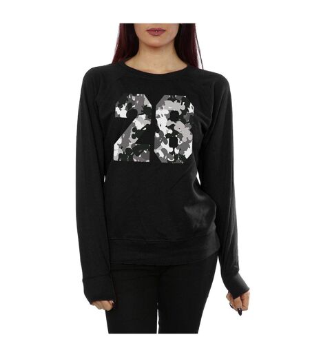 Disney - Sweat MICKEY MOUSE PATTERN - Femme (Noir) - UTBI8987