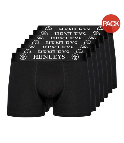 Pack of 7  Mens mcblacken boxer shorts  black Henleys