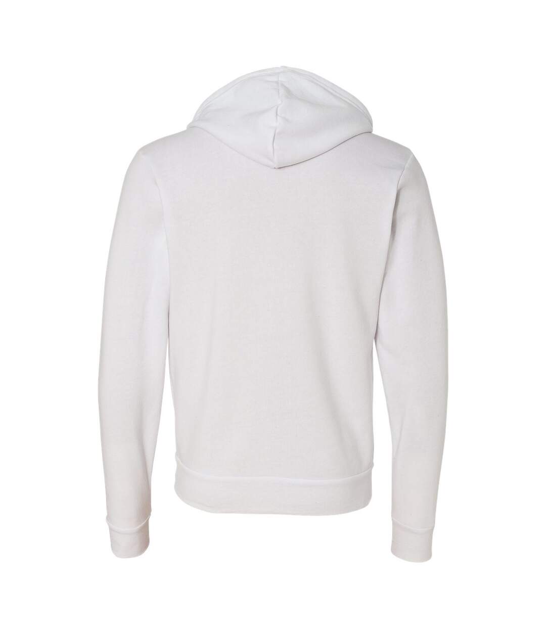 Sweat capuche unisexe blanc Bella + Canvas-2