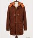 Manteau Polaire Grandes Tailles AXSLOVEN2M Marron/Orange (Axone)-4
