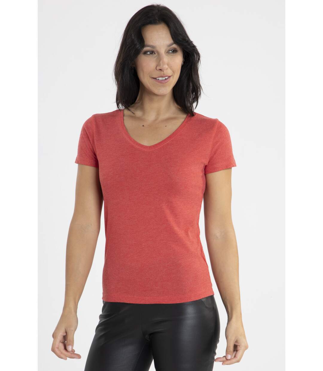 Tee-shirt Mady Rouge-2