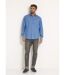 Chemise coton en chambray imprimé-3
