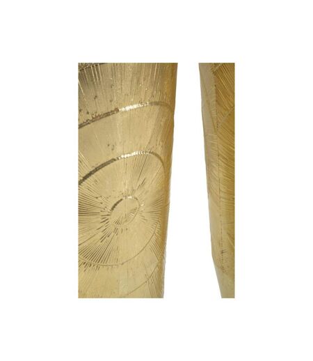 Lot de 3 Vases en Métal Goldely 114cm Or