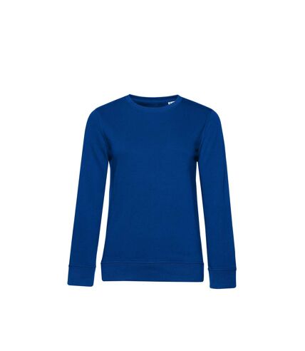 B&C Womens/Ladies Organic Sweatshirt (Royal Blue)