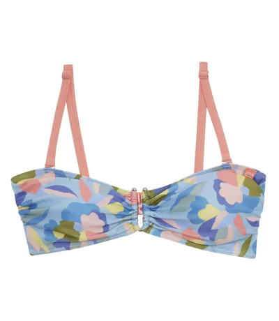 Haut De Maillot De Bain Aceana Femme Bleu Rose Regatta