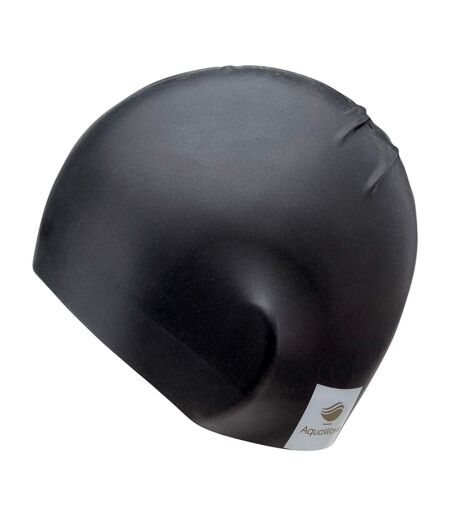 Aquawave - Bonnet de bain PRIME - Adulte (Noir / Blanc) - UTIG2060