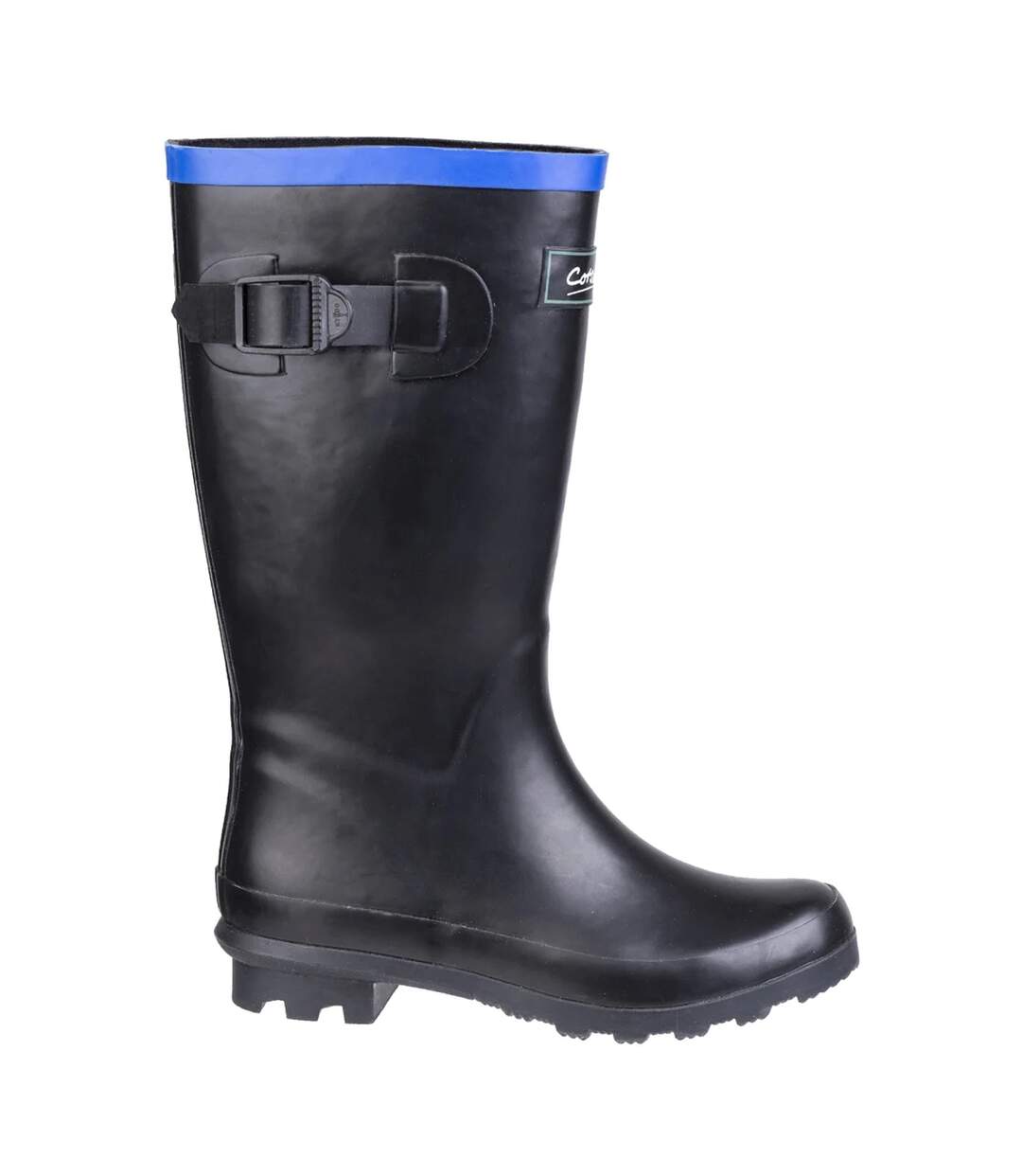 Botte wellington junior noir / bleu Cotswold-1