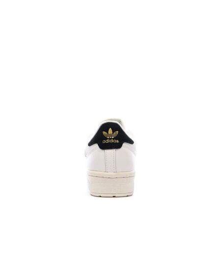 Baskets blanches/noires femme adidas rivalry 86