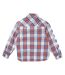 Chemise Motif/style Rayure Diagonale Femme Rouge Bleu Blanc Off White-2