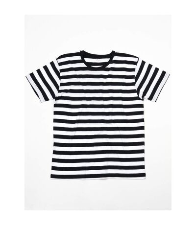 Mantis T-shirt rayé pour hommes (Noir/Blanc) - UTBC4932