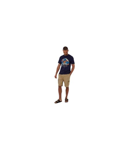 T-shirt Darwall Homme Bleu Marine Threadbare