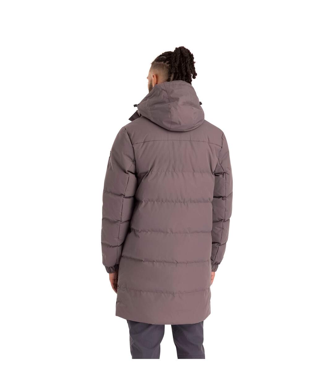 Doudoune Matelassée Clipster Homme Gris Foncé Trespass-4