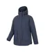 Womens/ladies Chestnut Waterproof Padded Jacket Navy Mountain Warehouse-4