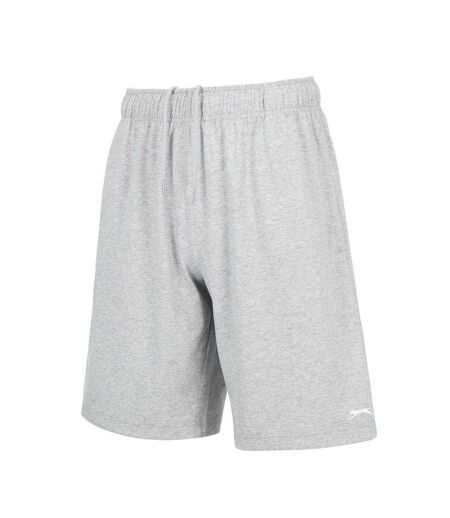 Short En Jersey Décontracté Homme Gris Chiné Slazenger
